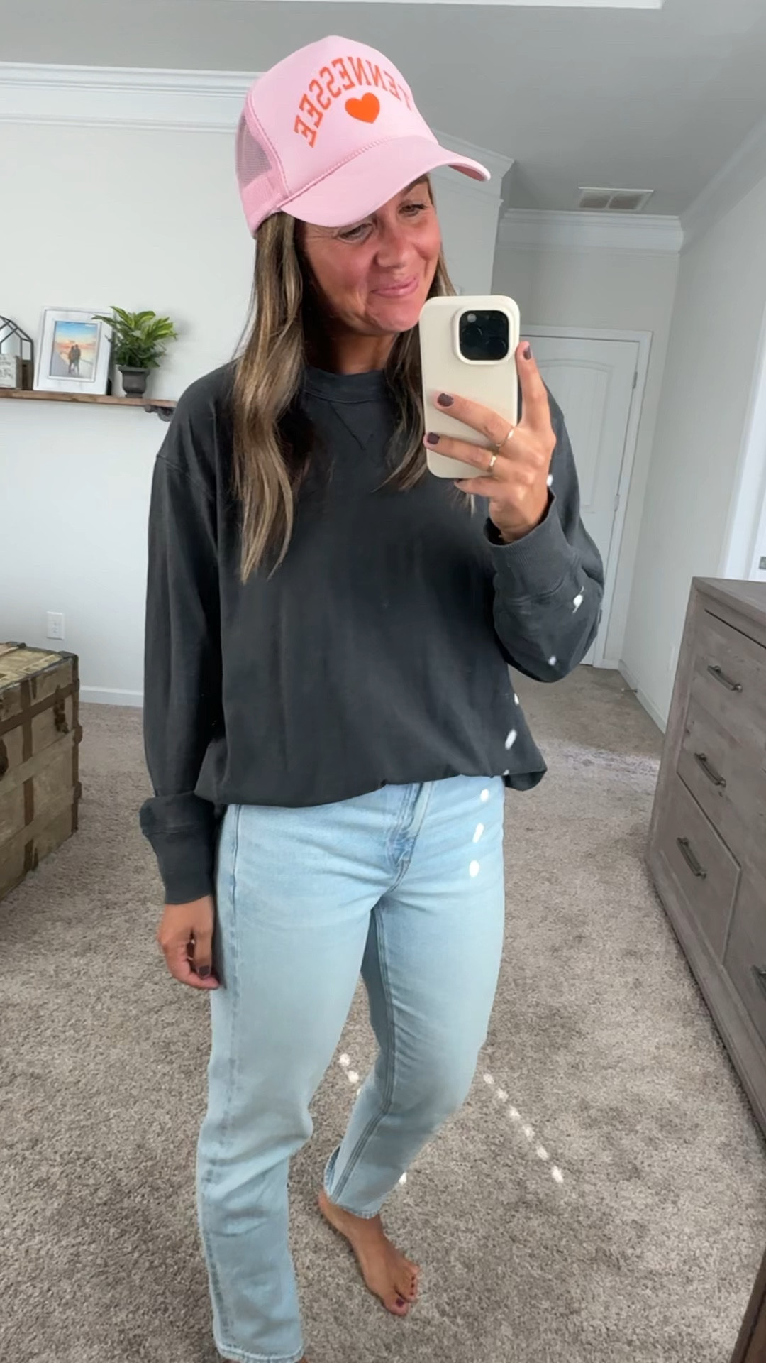 Casual Aerie/American Eagle style

Shirt: size SMALL
Jeans: 6 short

#LTKGiftGuide #LTKFindsUnder100 #LTKStyleTip