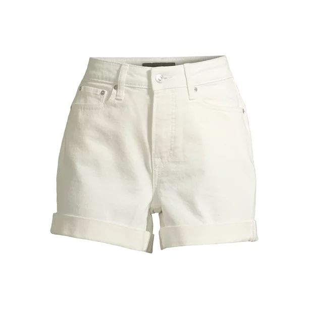 Free Assembly Women’s Rolled Cuff Jean Shorts | Walmart (US)