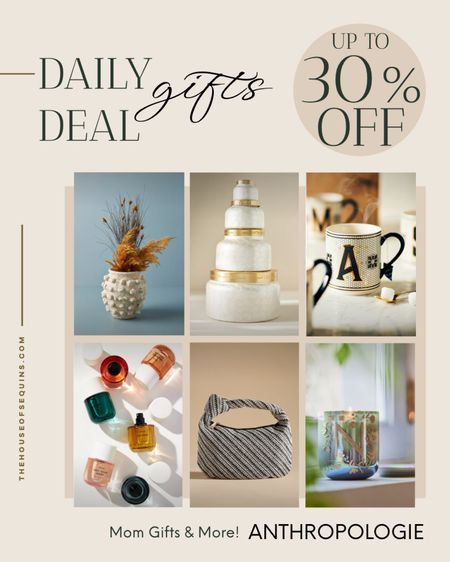 Anthropologie UP TO 30% OFF candles, perfume, bags, gifts and more!