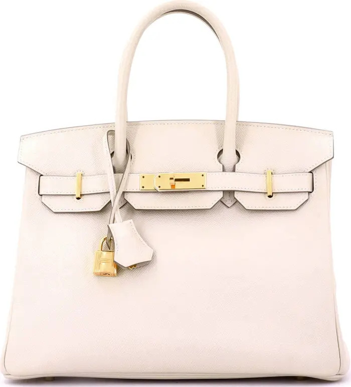 Birkin Handbag Light Epsom with Gold Hardware 30 | Nordstrom