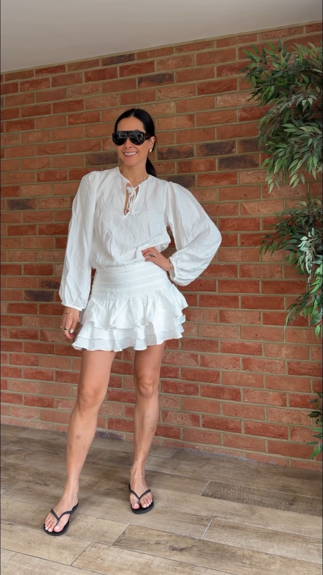 Just a few unironed pieces I ordered for my holidays 😂What do you think? I love the white and black tiered mini dress the best 🤍🖤 Comment SHOP and I’ll send you the direct links 🫶 

#LTKspring #LTKstyletip #LTKtravel