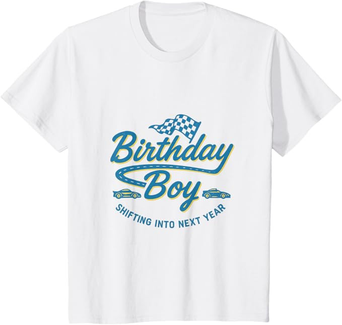 Kids Birthday Boy-Shifting into Next Year T-Shirt | Amazon (US)