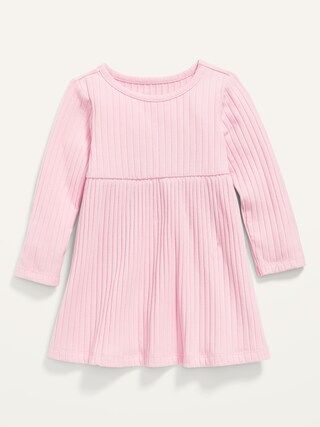 Long-Sleeve Rib-Knit Dress for Baby | Old Navy (US)