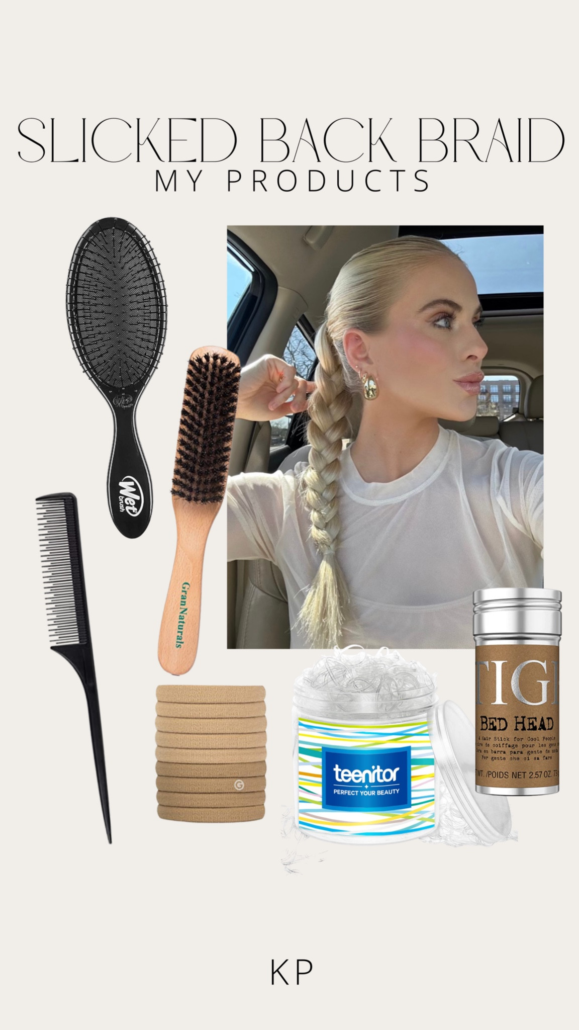 What I use for my slick back braid!
#kathleenpost #braid #hair 

#LTKbeauty #LTKstyletip
