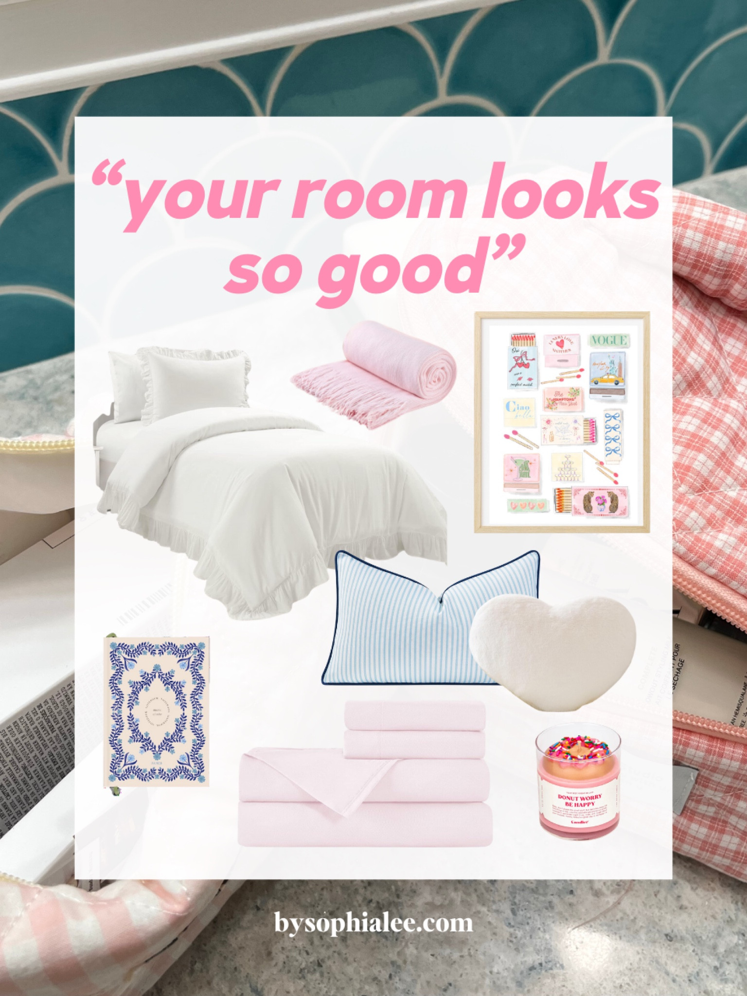 dorm room decor 2024 🤍
