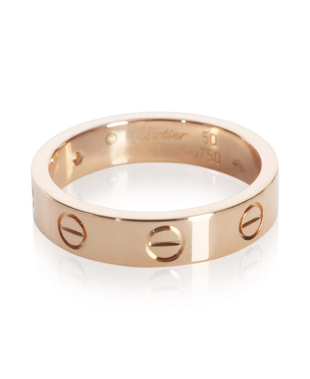 Pre-Owned Cartier Diamond Small Model Love Ring - Gold | Macy's