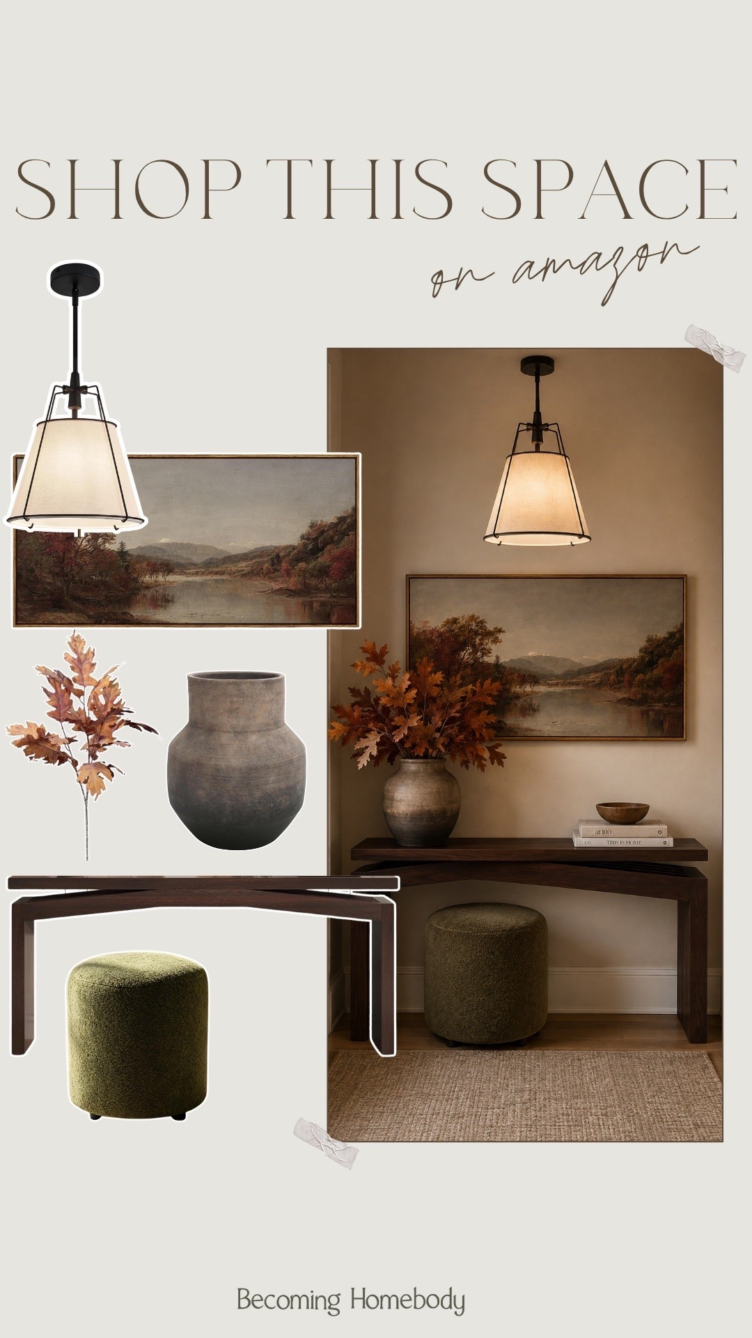 Shop this cozy fall entryway space on Amazon 🍂☺️ I cannot believe these are all Amazon finds! So warm and welcoming for the autumn season.

#LTKHome #LTKSeasonal