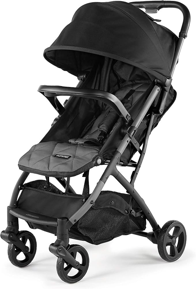 Summer Infant 3Dpac CS Compact Stroller, Black – Car Seat Adaptable Baby Lightweight Stroller w... | Amazon (US)
