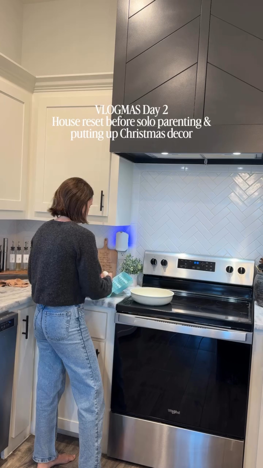 VLOGMAS Day 2 | challenging myself to vlog everyday up until Christmas Day! 

Linking all the random items you may see in this video including my cardigan, my daughters outfit from Amazon (Mary Jane shoes, knee high socks, & dress). I also linked my favorite utensils & pottery barn pot I use to keep them in! 

#LTKdayinmylife #LTKmomlife #LTKmorningroutine