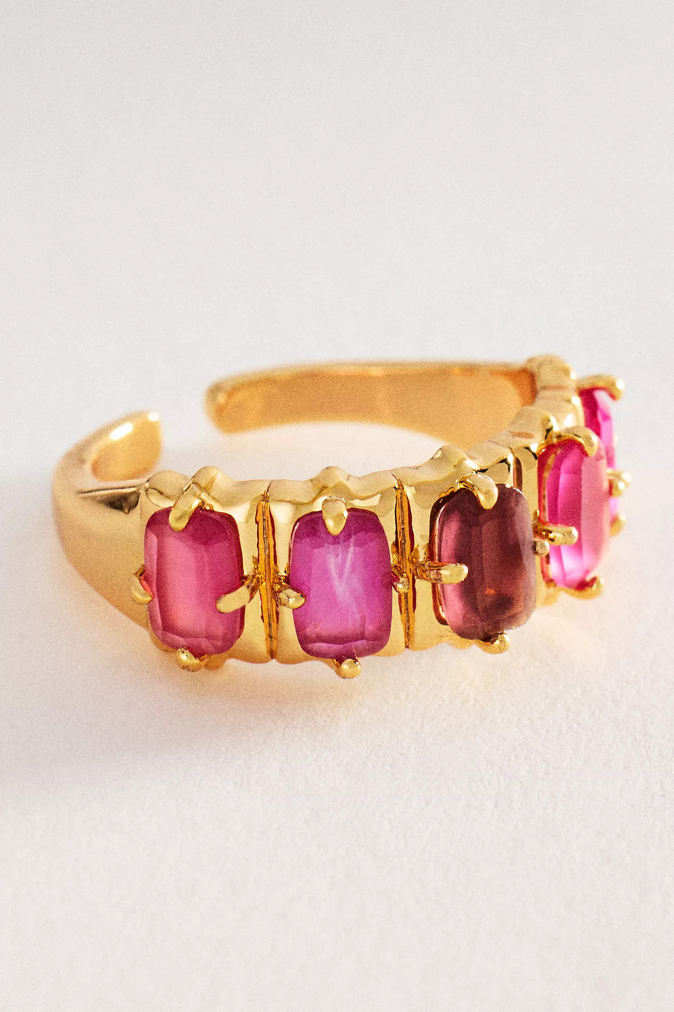 Crystal Baguette Ring | Anthropologie (US)