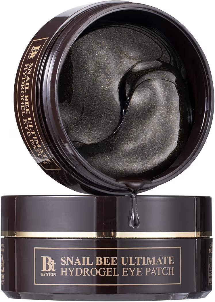 BENTON Snail Bee Ultimate Hydrogel Eye Patch (60pcs) - Hydrating | Snail Mucin | Reusable & Cooli... | Amazon (US)