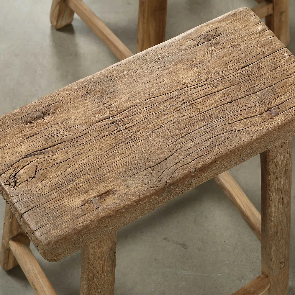 Solid Wood Accent Stool | Wayfair North America