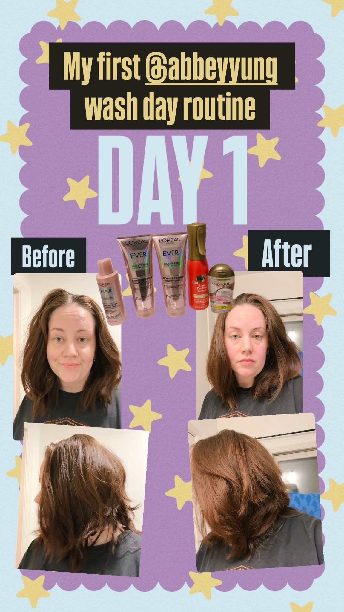Trying out the Abbey Yung hair method and ngl day 1 and things are looking and feeling SO GOOD!! I’ve linked all the products I’m using in my routine as well as linking my weekly calendar if you want to borrow my new hair routine! 


Hair routine calendar - https://canva.link/fja6mv6onajvalc

#LTKmorningroutine #LTKselfcare #LTKBeauty