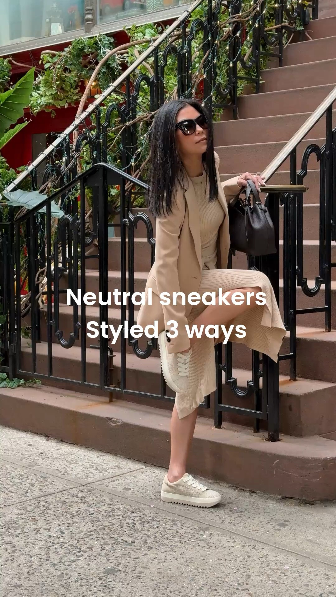 3 fashion trend looks ft @toms 🐆🤍
The TOMS Rea Lace-Up Platform Sneaker styled 3 ways. Which look is your favorite?

Look 1 Girl’s Lunch 🧥 
Look 2 Around the House 👓 
Look 3 Drop off/pick up from school 👟 

#toms #sneakers #fashionreel #outfitinspo #outfitreel #stylingtips

#LTKootd #LTKSeasonal #LTKOver40