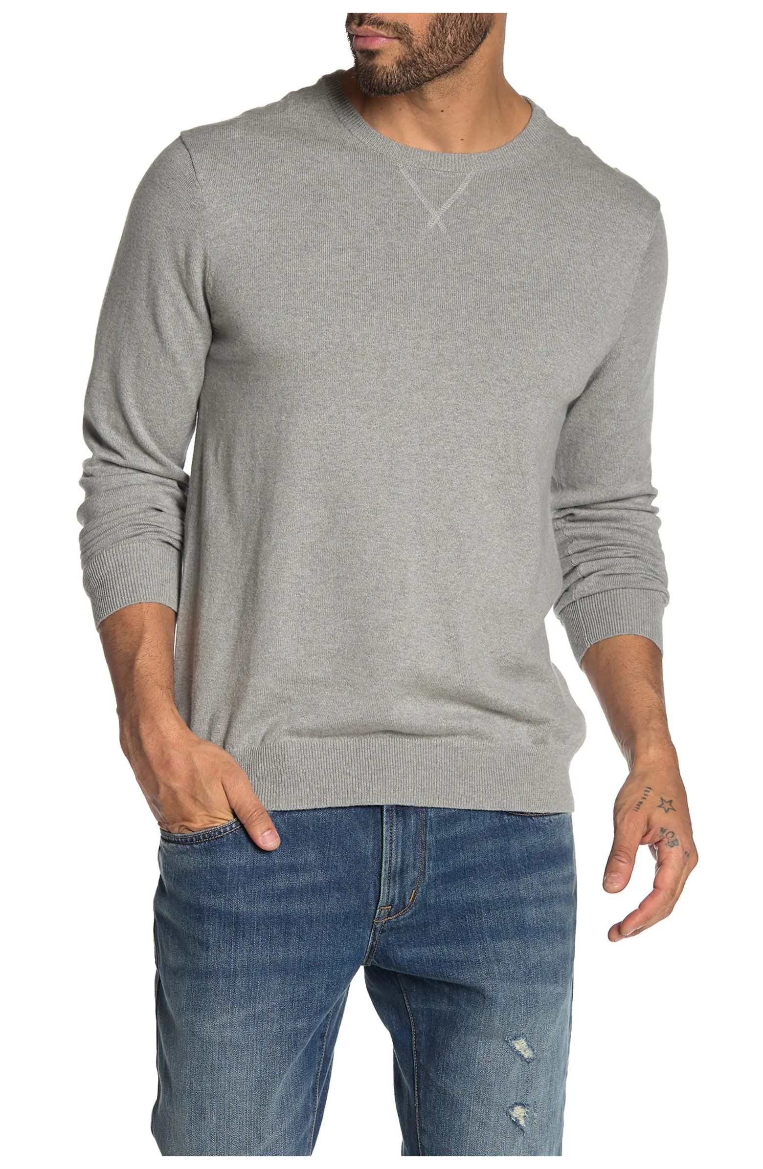 Classic Cotton & Cashmere Crewneck Sweater | Nordstrom Rack