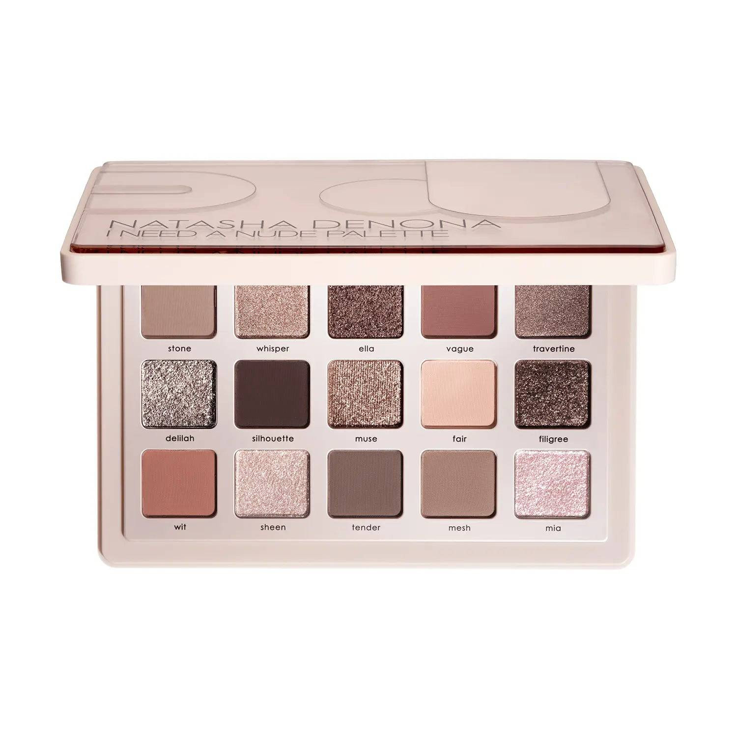 I Need a Nude Palette – Cool‑Neutral 15‑Shade Midi | Natasha Denona | Natasha Denona Makeup (US)