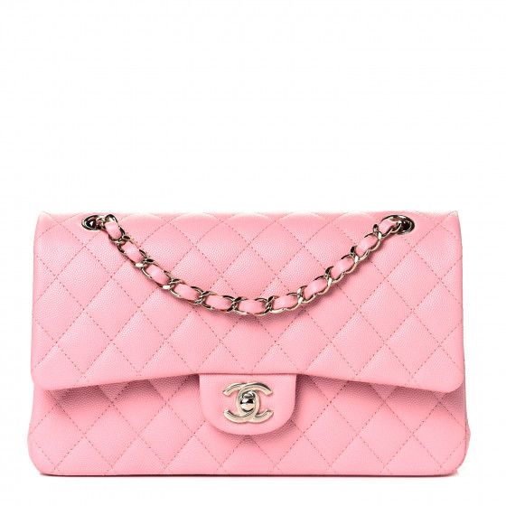 CHANEL

Caviar Quilted Medium Double Flap Pink | Fashionphile
