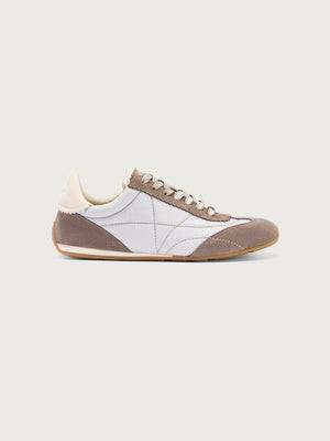Turia Low Profile Runner Textile | Women's Textile Trainers | Varley UK, Chocolate / 3 | Varley UK