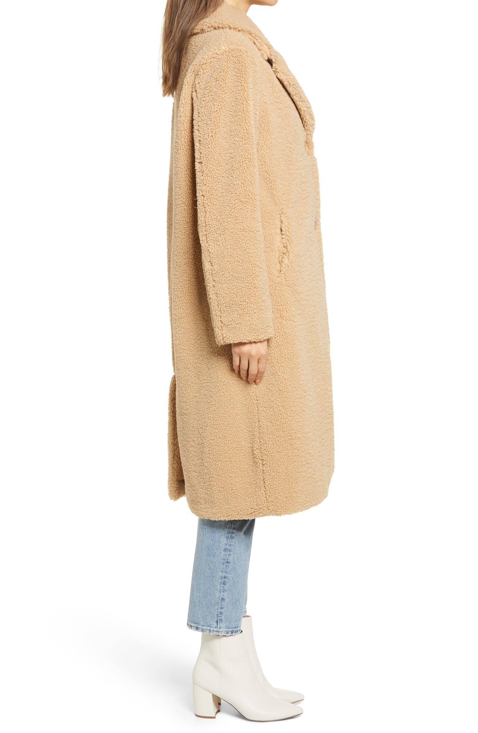 Sanctuary Teddy Bear Faux Shearling Coat | Nordstrom | Nordstrom