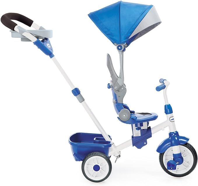 Amazon.com: Little Tikes Perfect Fit 4-in-1 Trike Ride On, Blue : Toys & Games | Amazon (US)