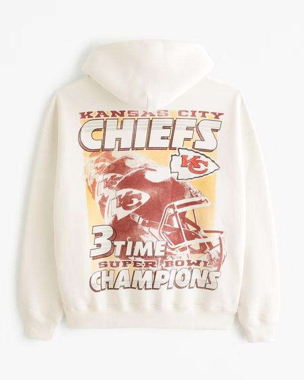 Kansas City Chiefs Graphic Popover Hoodie | Abercrombie & Fitch (US)