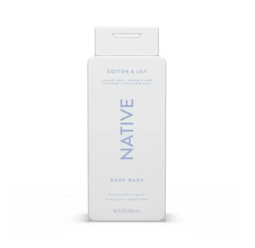 Generic Native Body Wash, Sulfate Free, Paraben Free, Cotton & Lily, for Men and Women, 18 Oz ~ pack of 1. | Amazon (US)