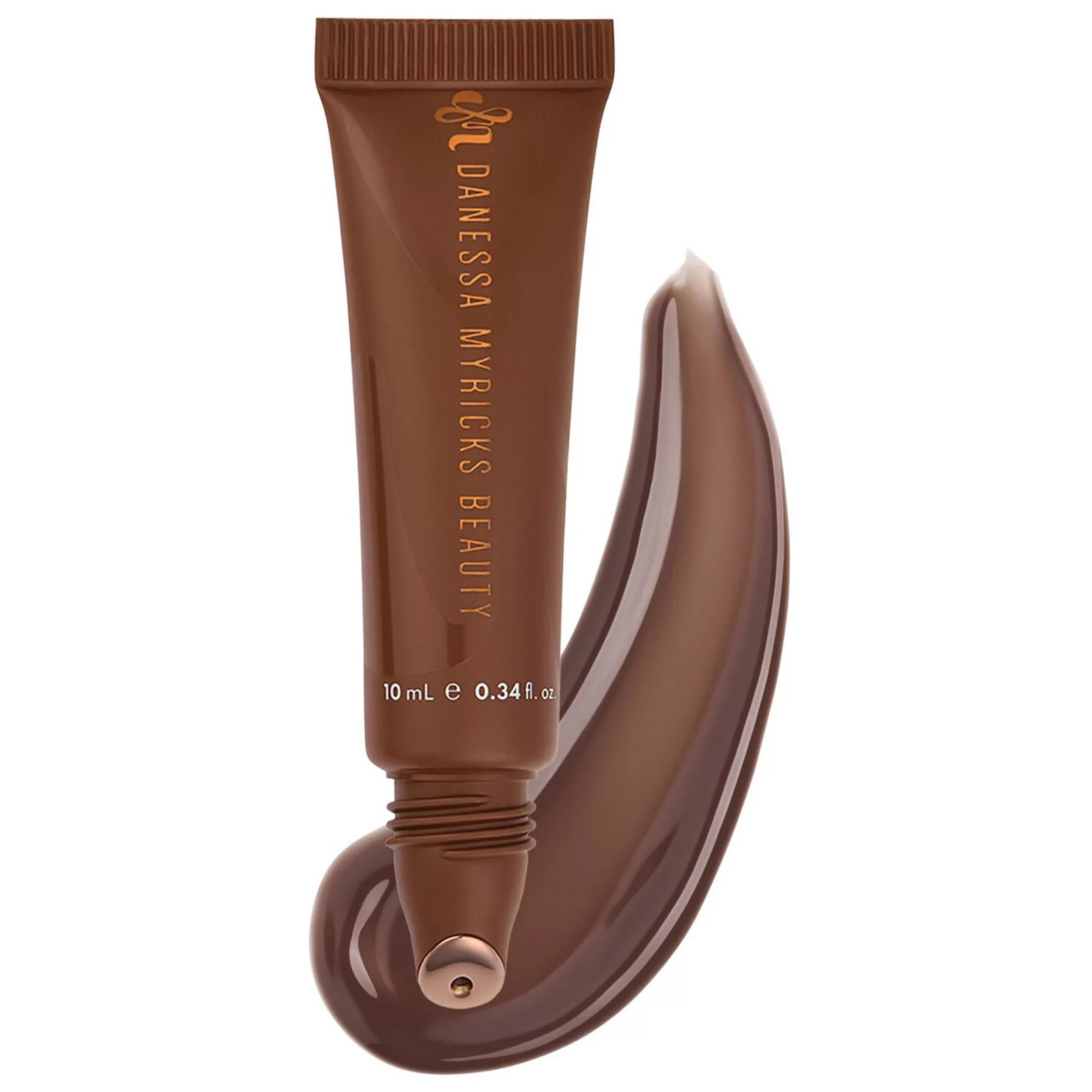 Danessa Myricks Beauty GlossWork 4D Ultra Shine Plumping Lip Gloss, Size: 0.34 FL Oz, Brown | Kohl's