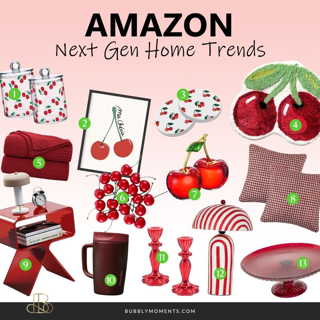 Red is a standout trend in next gen home style ❤️ These red home finds add warmth and a modern touch to any space. From subtle accents to bold statement pieces, this trend makes it easy to refresh your home with colour while keeping it clean and stylish.
Perfect for the living room, bedroom, kitchen, or home office, red decor pairs well with neutral tones and modern designs. These pieces help create a space that feels updated, inviting, and thoughtfully styled.
If you’re looking to try a new home trend without overdoing it, these red home finds are a great place to start. Save this post for inspiration, tap to shop, and add a modern pop of red to your space ✨
#LTKHome #LTKFindsUnder100 #LTKFindsUnder50 #hometrends #redhomedecor #nextgenhome #modernhome #interiorinspo #homedecor #designinspo #trendingdecor #amazonhome #amazonfinds #amazonhomefinds #homestyle 

 