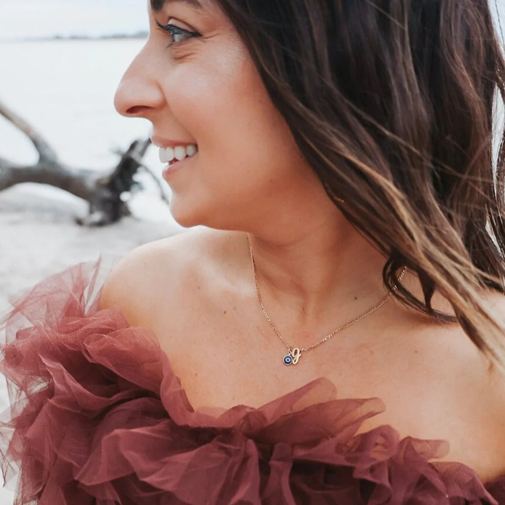 Beautiful Necklace with Evil Eye/ Initial Combo from my sweet friend @mommasinpajamas! 
Would make an amazing gift!

#LTKunder50 #LTKstyletip #LTKGiftGuide