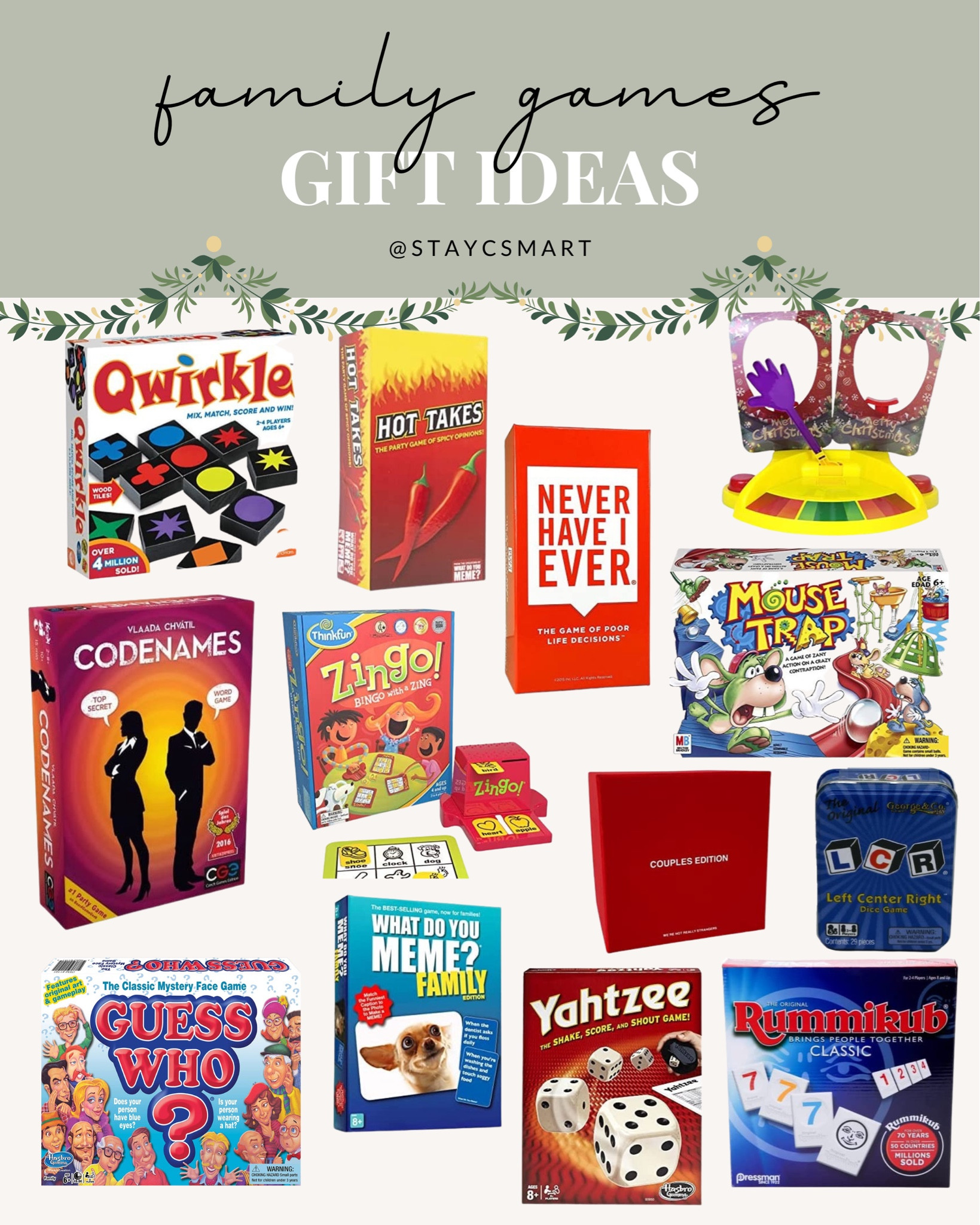family games, games, board games, family activities, family gifts, couple games, gift guide #LTKSeasonal #LTKGiftGuide #LTKHoliday