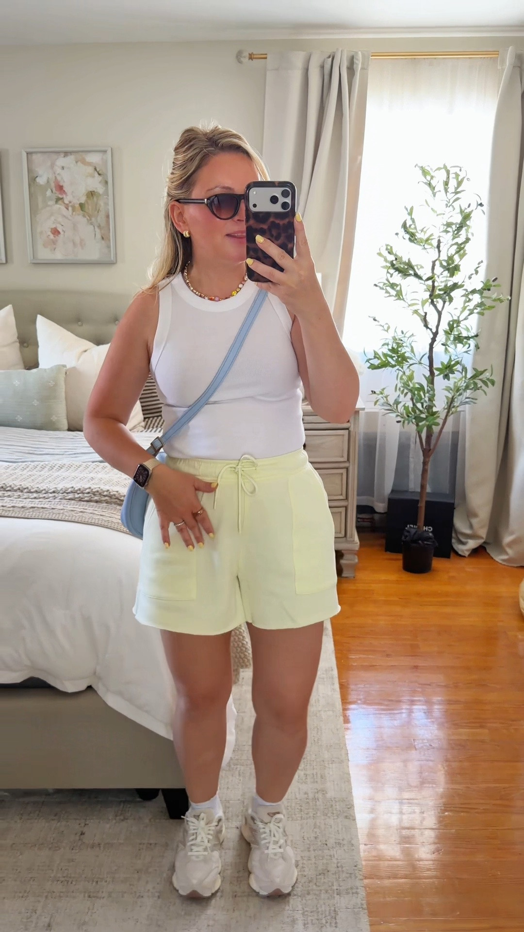 Wearing a medium (5’5/145lbs)

 comfy mom outfit summer, flattering mom shorts outfit, casual everyday mom style, comfortable summer outfit women, effortless athleisure mom look, lightweight drawstring shorts women, cute neutral mom fashion

#LTKSaleAlert #LTKmomlife #LTKActive