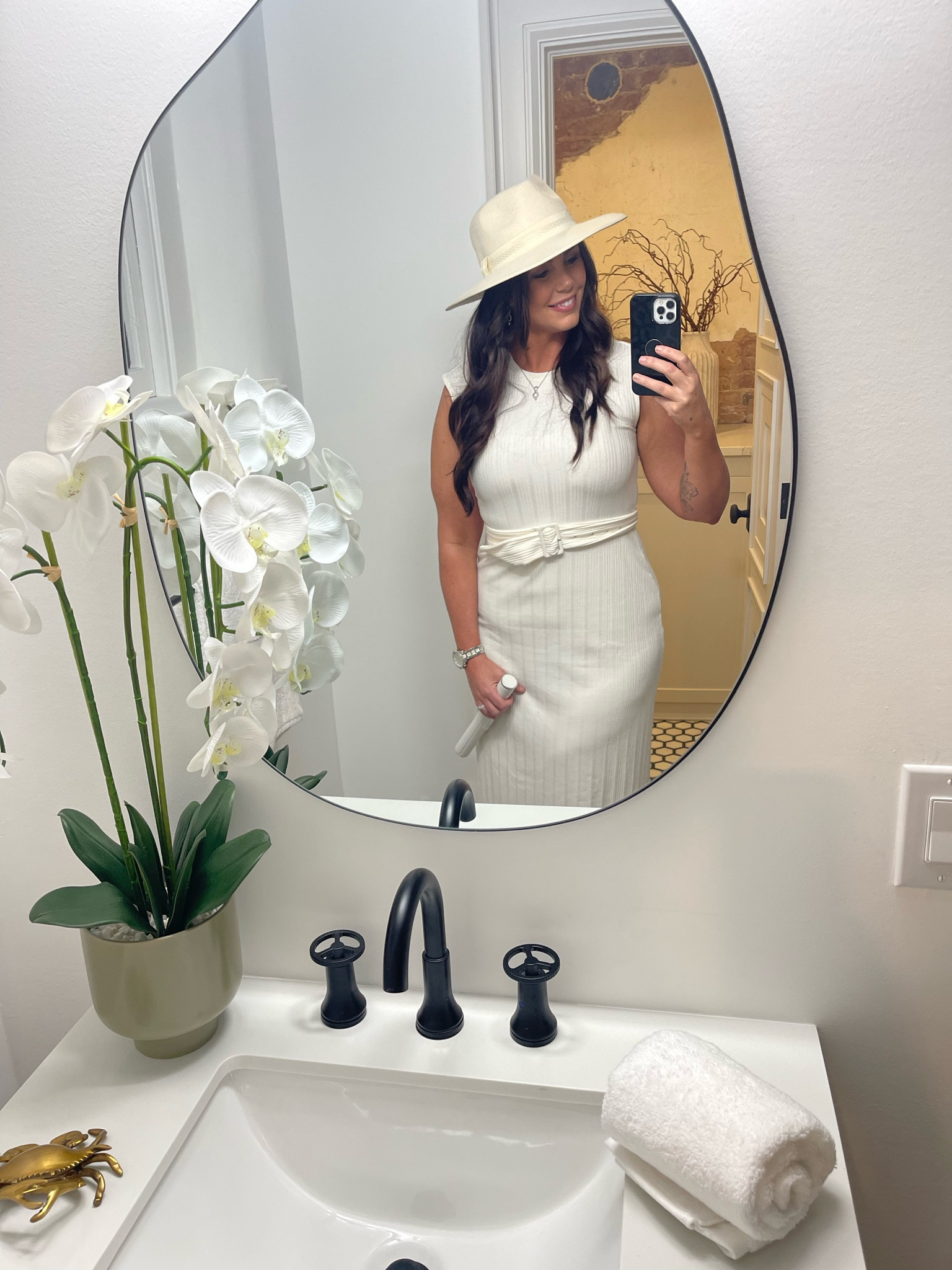 Show me a more perfect dress, I’ll wait. Winter white ✔︎ dress up with a jacket or long cashmere sweater. Sleeves ✔︎ will also work for spring, summer and fall. It’s from KOHLS so you already know it’s a steal. So flattering, scoop yours up today  

#LTKStyleTip #LTKBeauty #LTKWorkwear