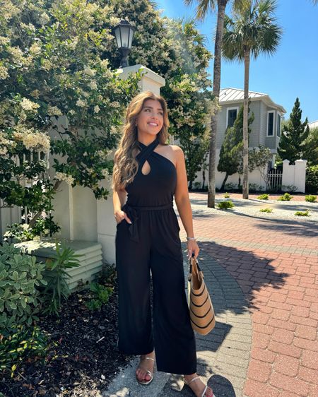 NEW ARRIVALS from Walmart 🖤 picked up this jumpsuit just in time for Summer ☀️ wearing a small, fits tts😊

Walmart, Walmart Style, Walmart Finds, Walmart Fashion, Walmart Outfit, Madison Payne

#LTKfindsunder50 #LTKSeasonal #LTKstyletip
