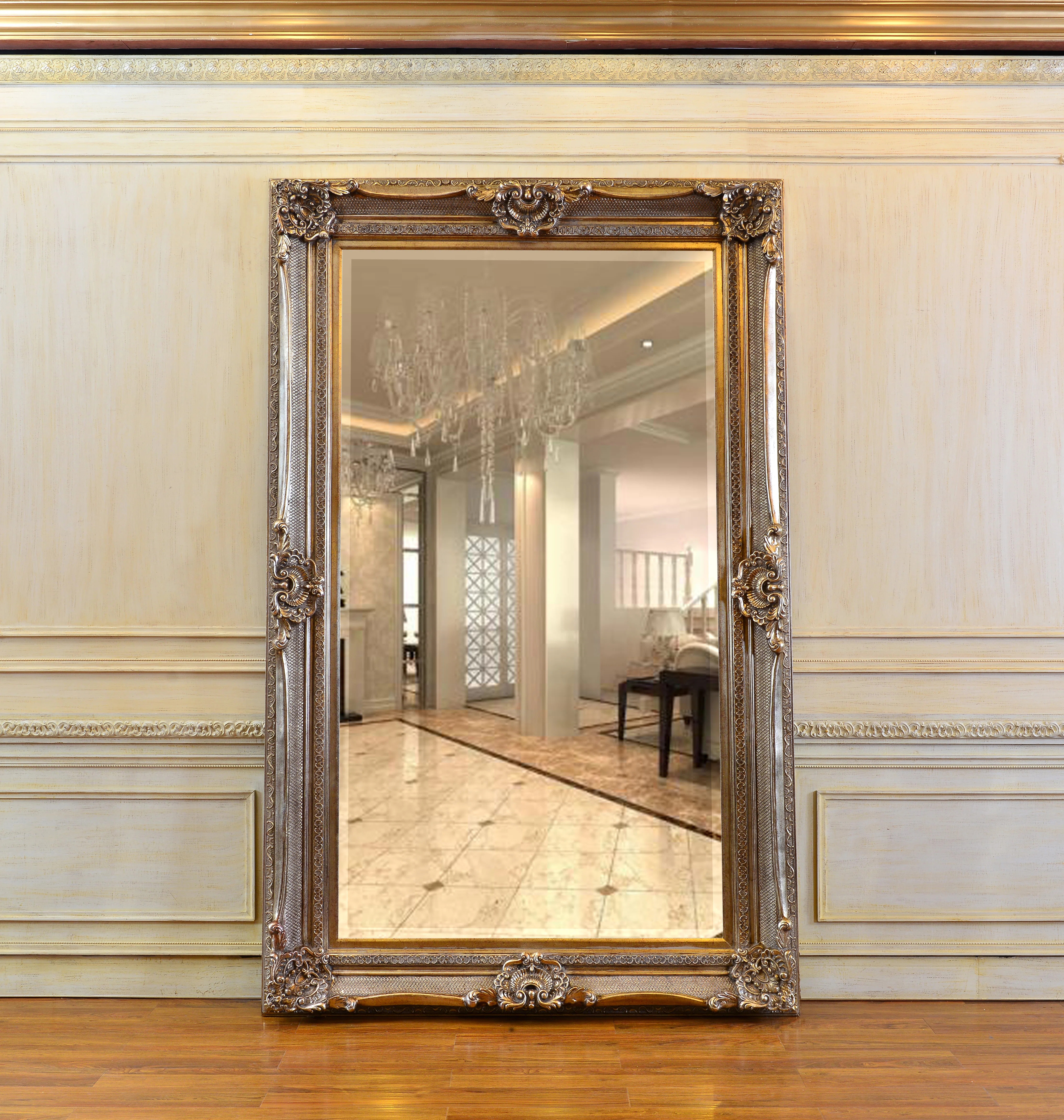 Solid Wood Flat Floor Mirror | Wayfair North America