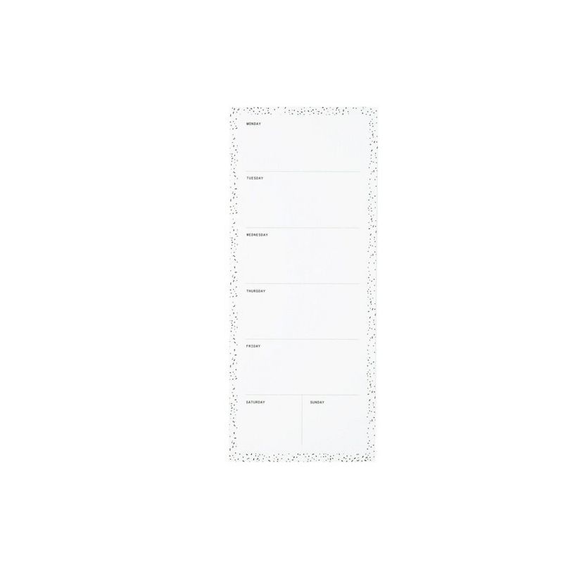 Post-it Weekly Calendar Pad 2.9" x 4" White | Target