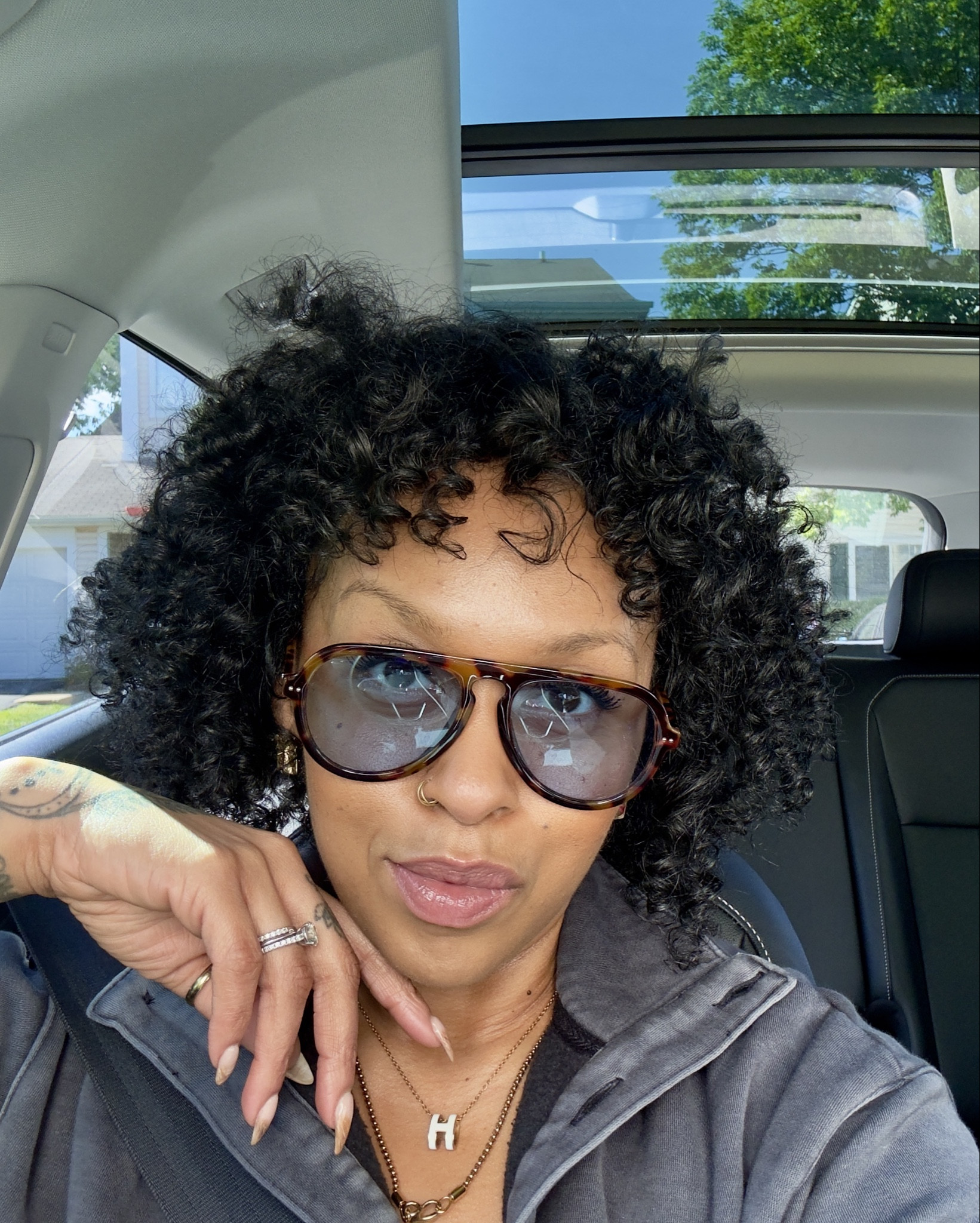 I love both of my new Amazon sunglasses 😎!  Both of these “looks for less” are under $20, and are doing a damn good job of duping two designer shades, while saving hundreds of dollars.

IYKYK, but if you don’t message me and I will tell you! 🤫

#LTKFindsUnder50 #LTKStyleTip #LTKSaleAlert