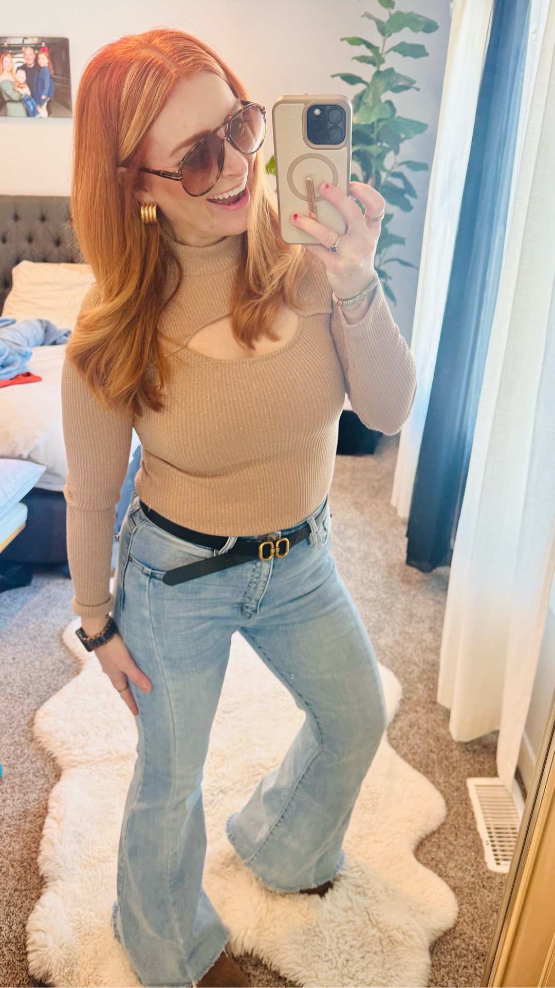 Cabin fever OOTD 🔥😎

#LTKootd #LTKMidsize #LTKWorkwear