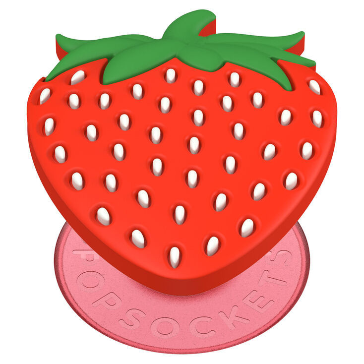 PopSockets® Swappable PopGrip - Strawberry | Claire's (US)