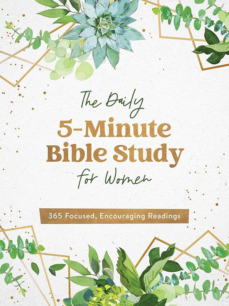 The Daily 5-minute Bible Study for Women: 365 Focused, Encouraging Readings | Amazon (US)