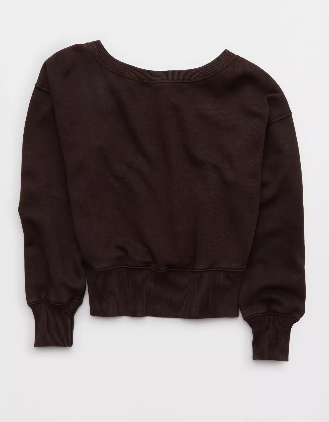 Aerie Go-To Off The Shoulder Sweatshirt | Aerie