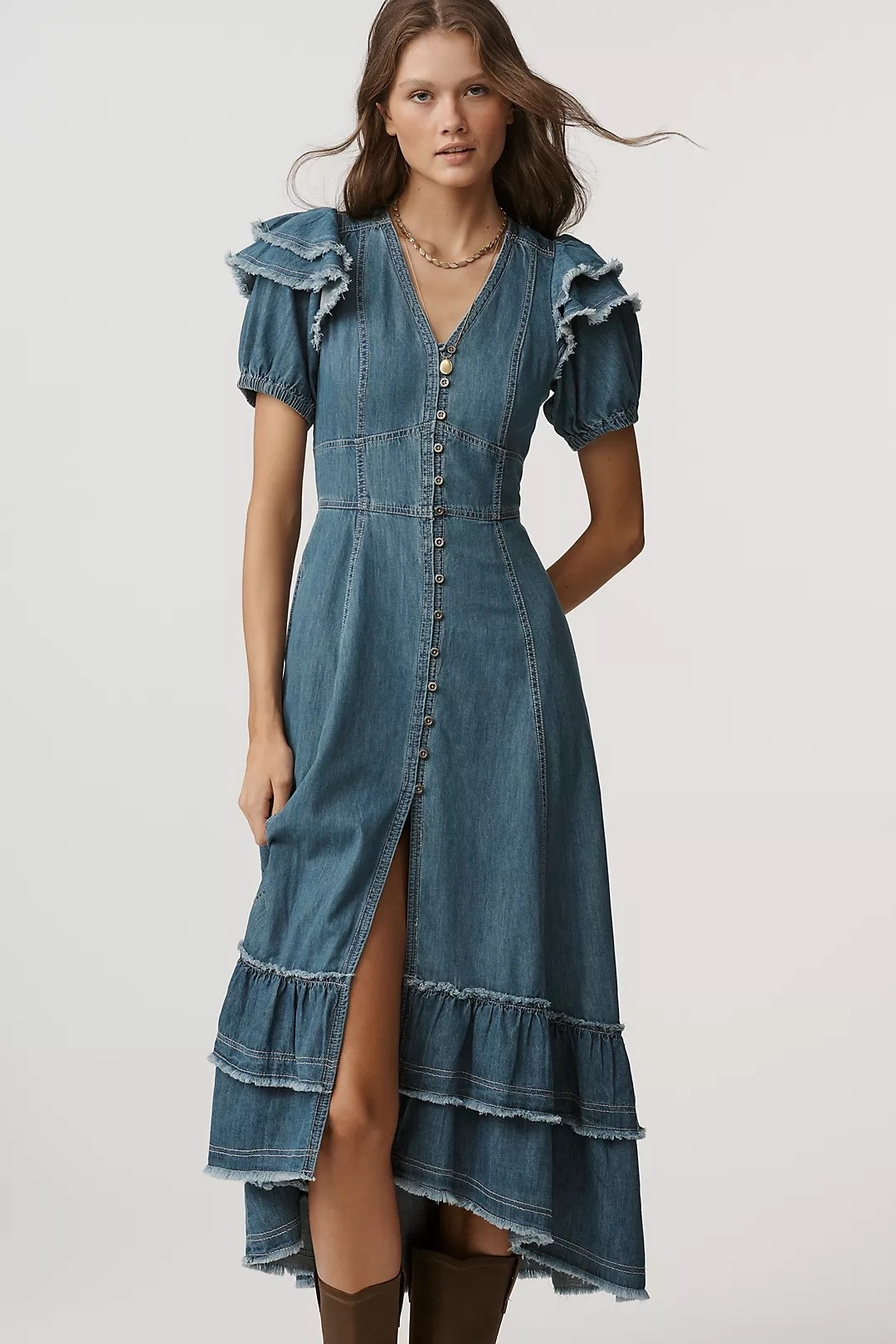Pilcro Short-Sleeve Ruffled Midi Shirt Dress

Jean dress, denim dress, fall outfit, for you

#LTKU #LTKMidsize #LTKTall