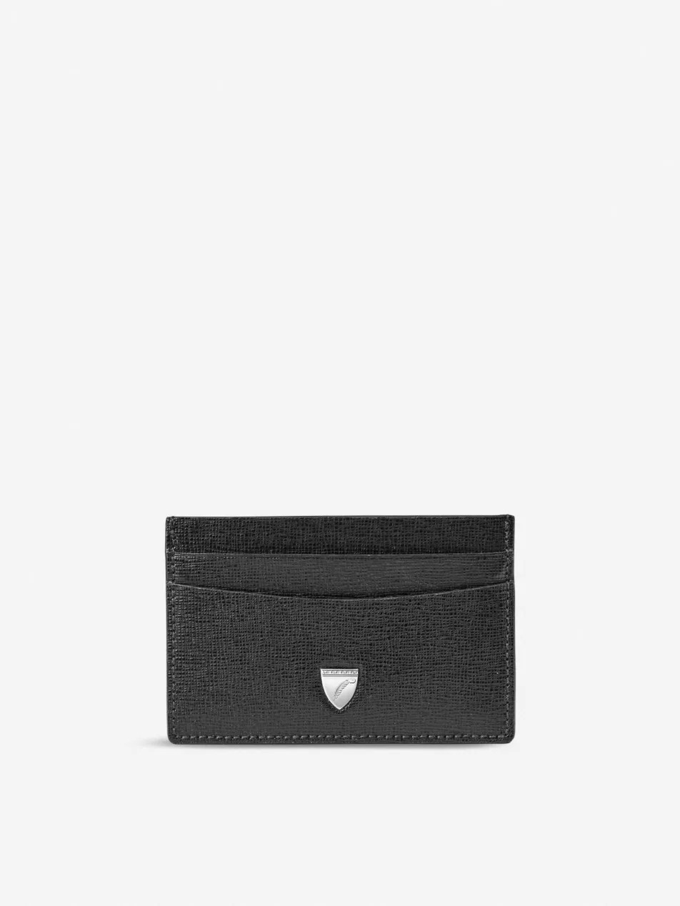 Logo-embellished leather card holder | Selfridges