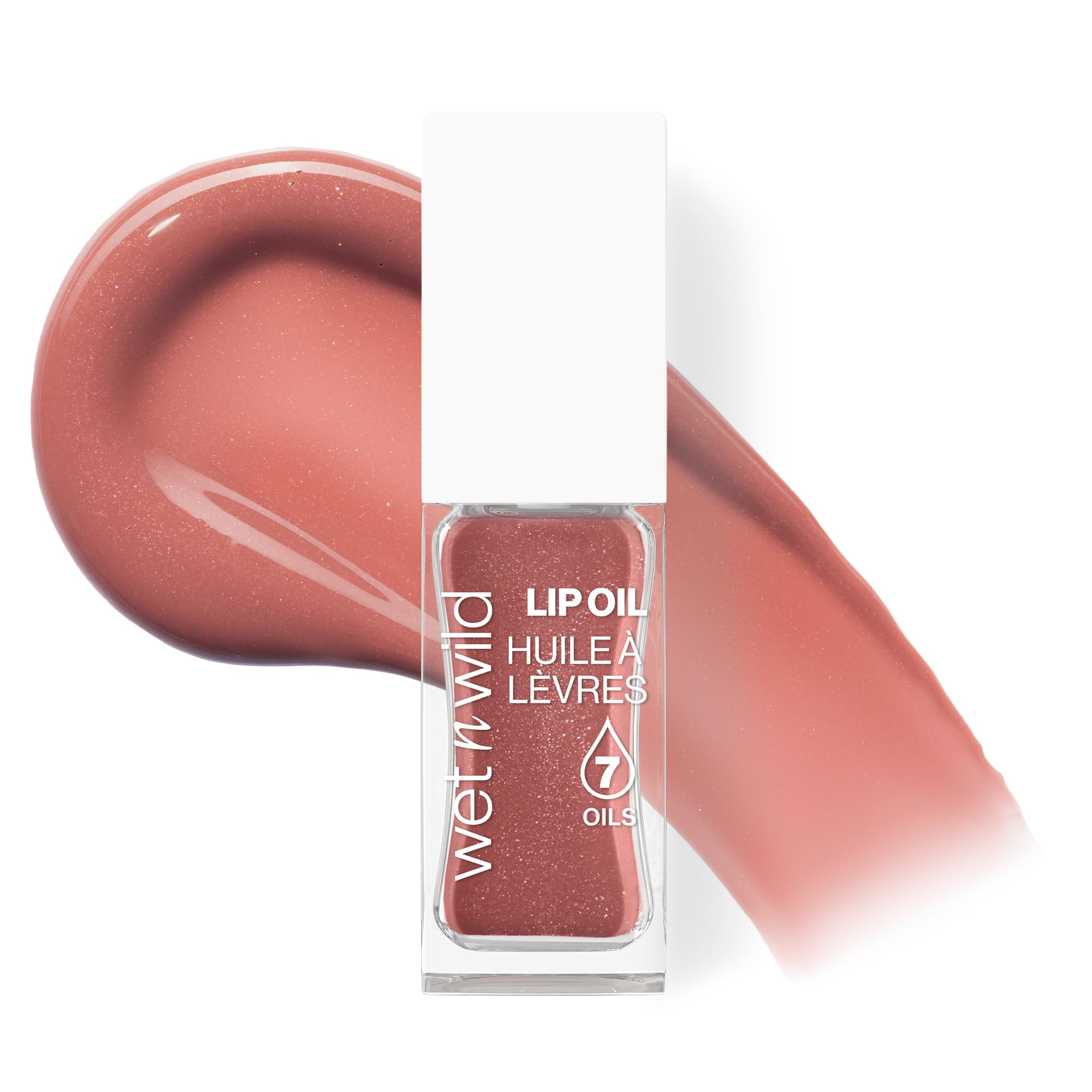 wet n wild Lip Oil - Lightweight, Non-Sticky, Hydrating & Nourishing Formula with 7 Conditioning ... | Amazon (US)