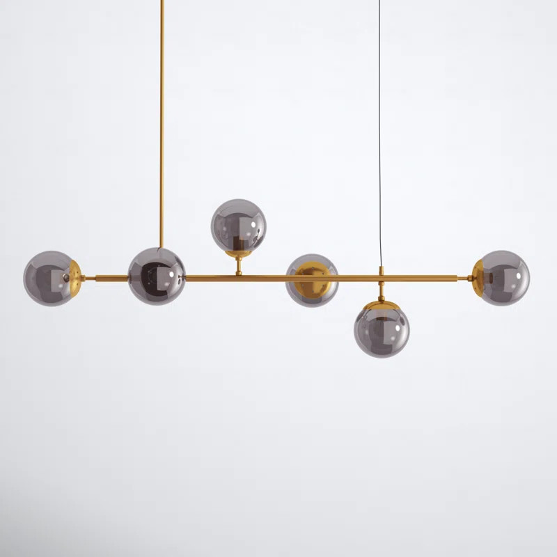 Angeline 6 Light Metal Dimmable Sputnik Chandelier | Wayfair North America