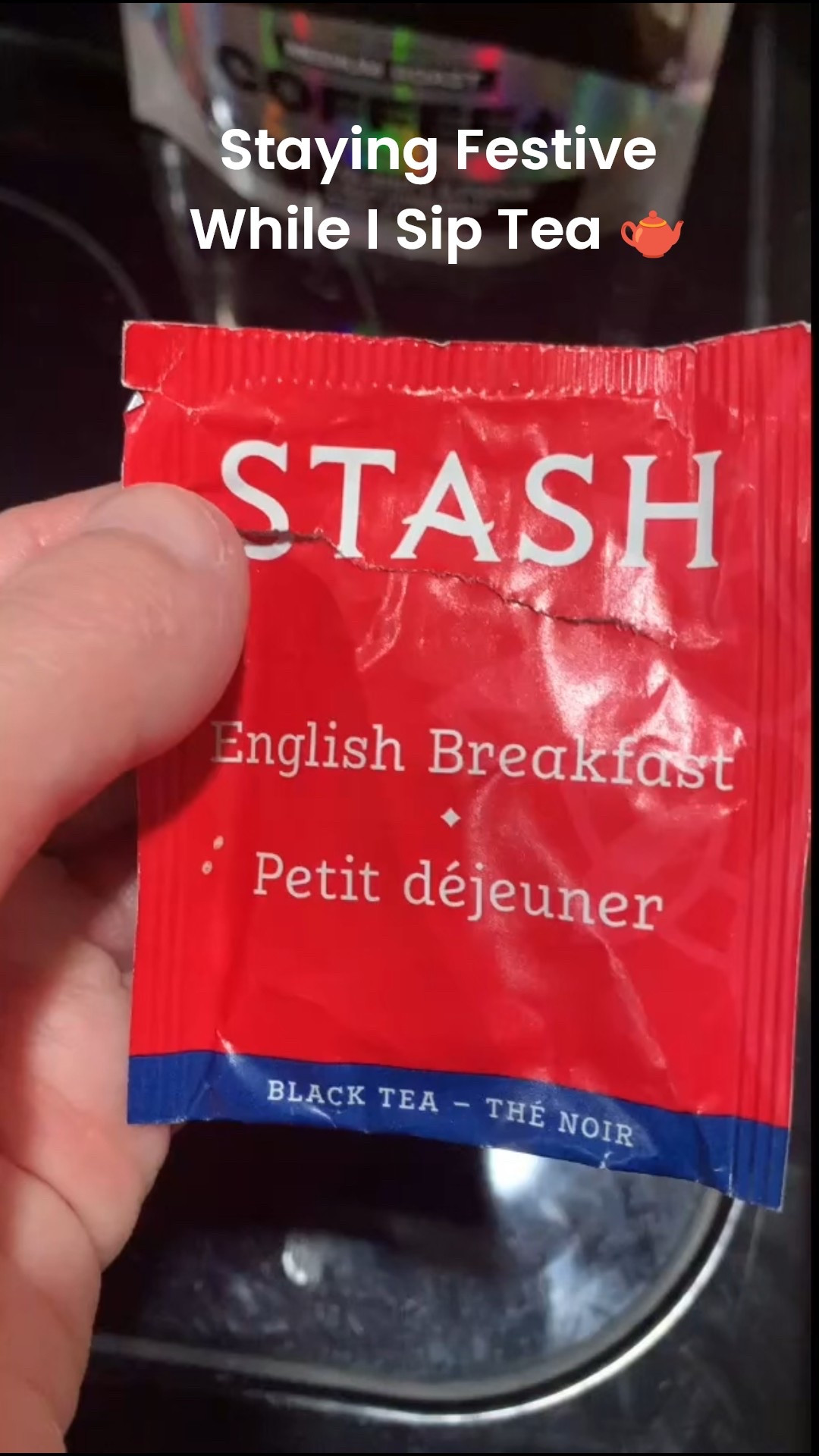 Just sipping on some Stash English Breakfast tea ☕️ in my favorite holiday  Nightmare Before Christmas coffee mug ☕️ I am wearing a cute Christmas Tree 🌲 Sweater from Macy’s. 

#LTKootd #LTKGiftGuide #LTKHoliday