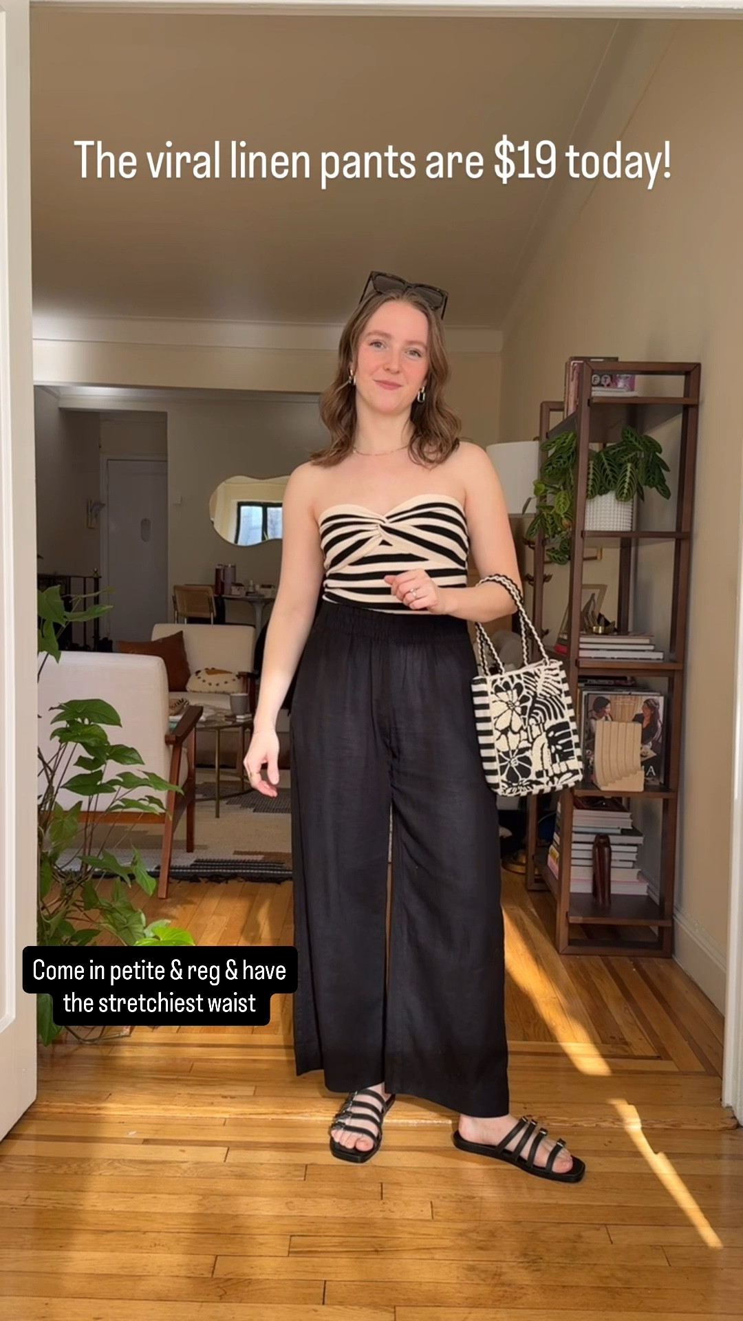 $19 viral linen pants today only!
Stretchy waist and pockets perfect for vacation or a getaway.
Wearing xs petite 


#LTKTravel #LTKPetite #LTKSaleAlert