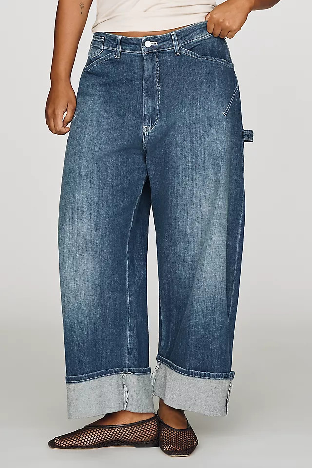 Kayden High-Rise Carpenter Barrel Jeans | Anthropologie (US)
