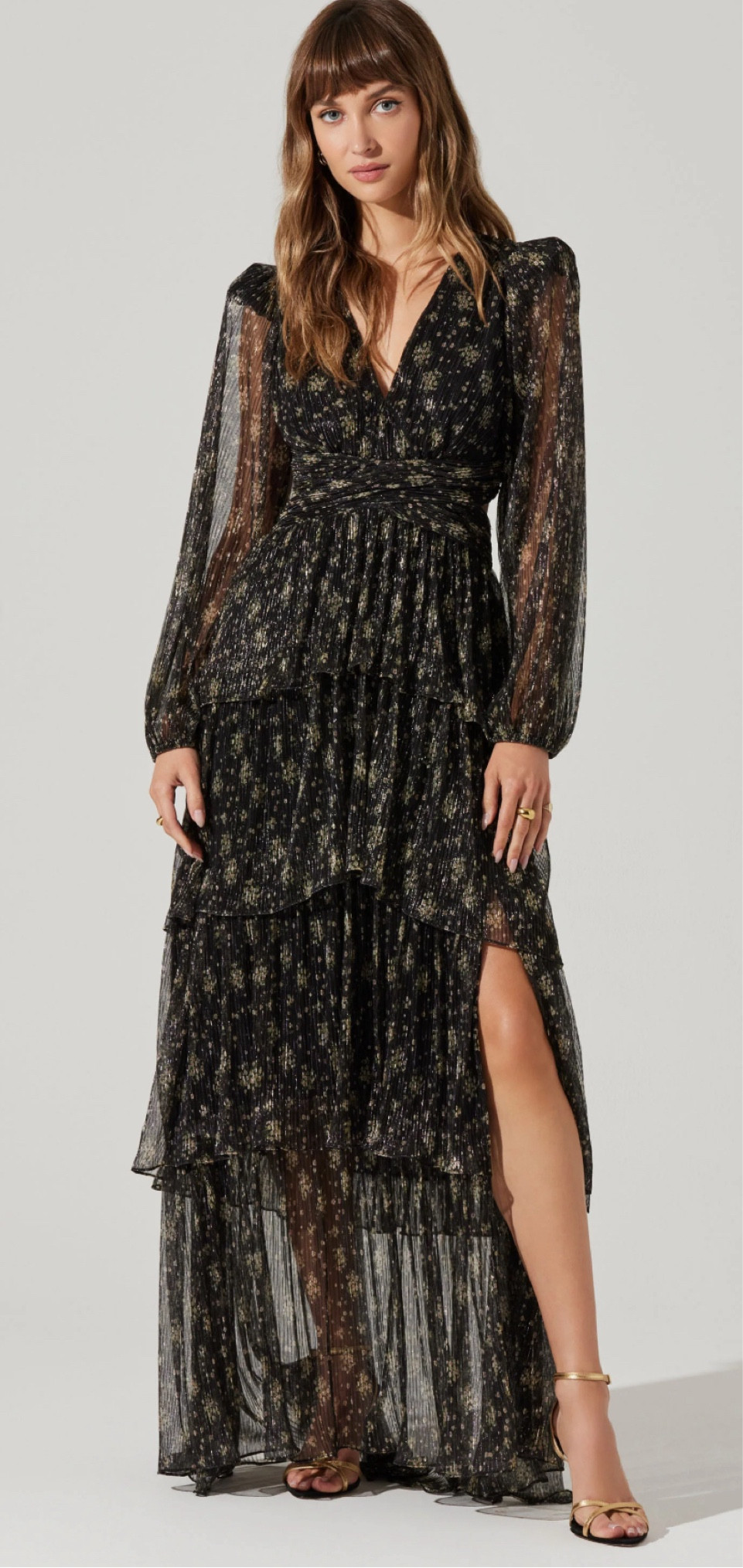 Anora Floral Tiered Maxi Dress ASTR the label 

#LTKStyleTip #LTKSeasonal