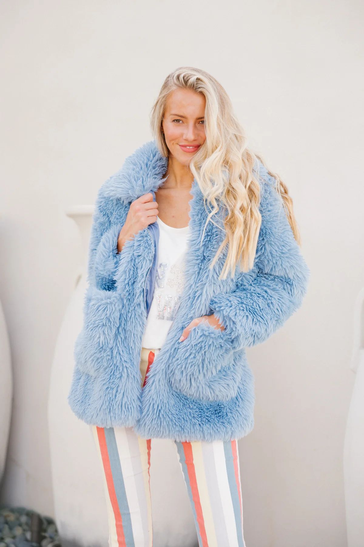 BABY IT'S COLD OUTSIDE SHERPA JACKET | Judith March