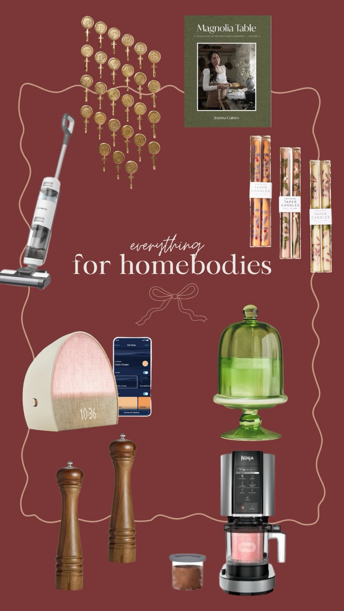gift ideas for homebodies - gift guide 

anthropologie / target / world market / hatch

#LTKHome #LTKGiftGuide #LTKHoliday